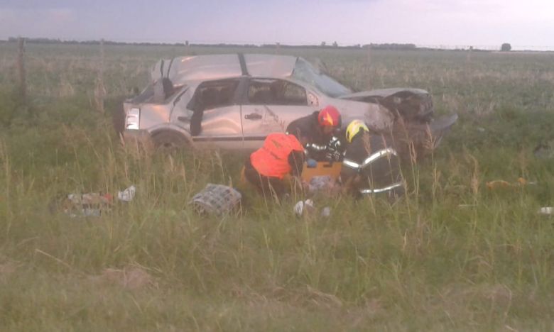 Dos muertos a causa de un siniestro vial en la Ruta 7