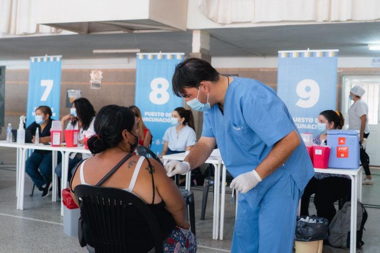 Se realiza con normalidad la vacunación en el Club Banda Norte