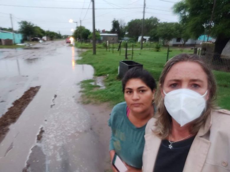 El sur de Córdoba tapado de agua al igual que el norte de Buenos Aires y sur de Santa Fe