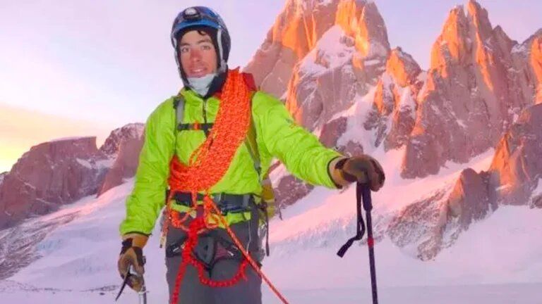 Avalancha en El Chaltén: rescataron al andinista argentino que había quedado herido en el cerro Torre