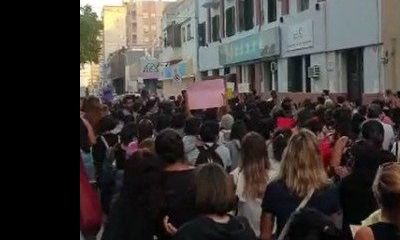 Multitudinaria marcha por el brutal femicidio de Oriana