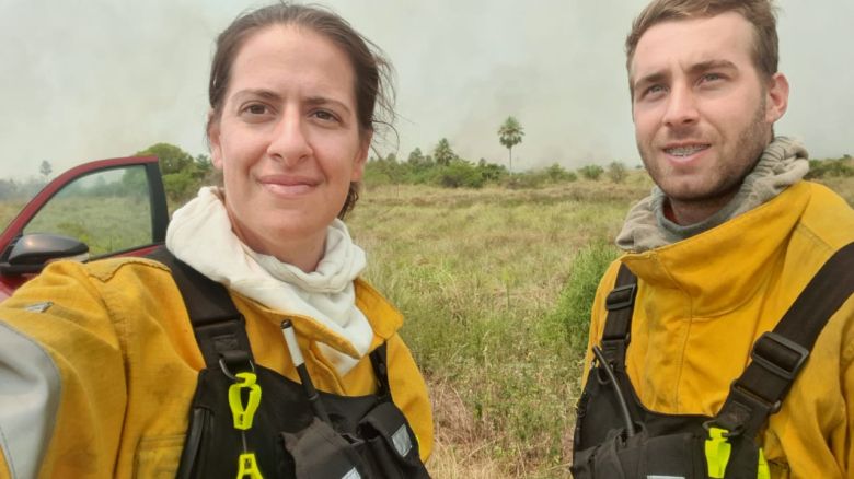 “A pesar de la lluvia, el fuego sigue”