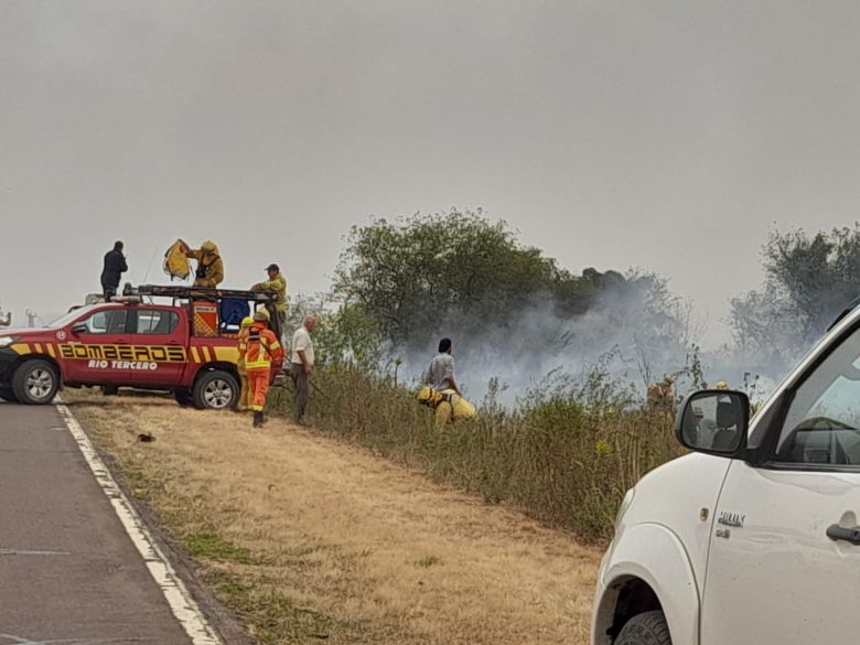 “A pesar de la lluvia, el fuego sigue”