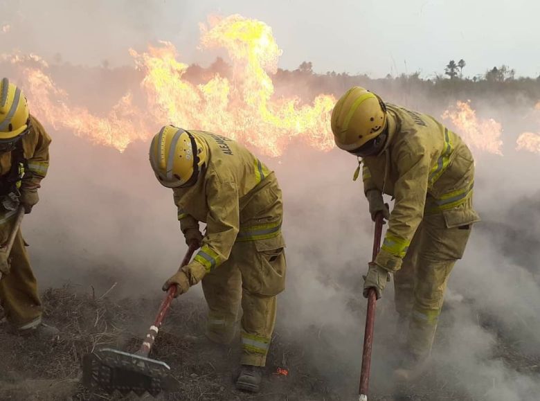 Luego de una semana de trabajo de bomberos en Corrientes, regresan los cuarteles a sus localidades 