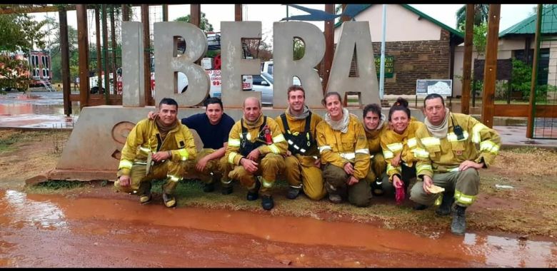 Luego de una semana de trabajo de bomberos en Corrientes, regresan los cuarteles a sus localidades 