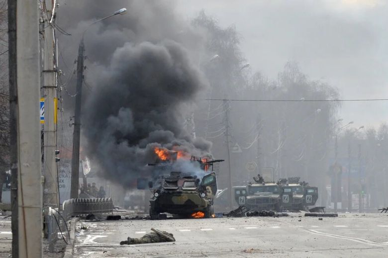 Tropas rusas tomaron la ciudad de Berdiansk y entraron con fuerza en Jersón