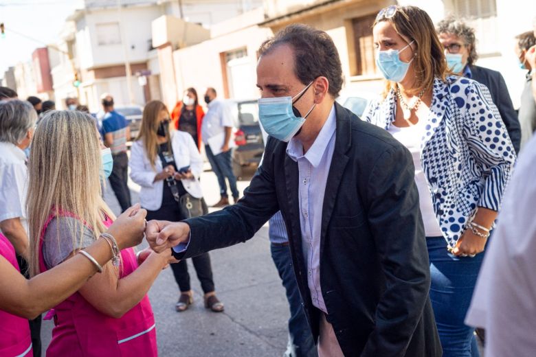 Llamosas inauguró el nuevo Jardín Maternal del SEP