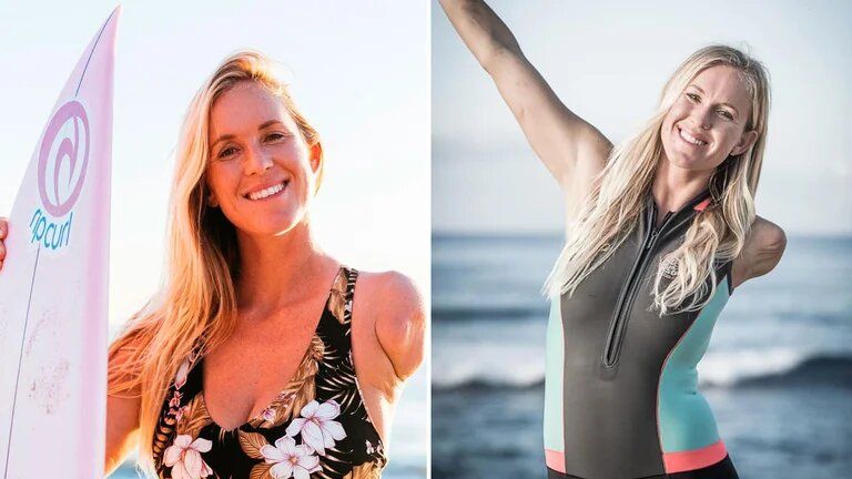 De ser atacada por un tiburón y perder el brazo a los 13 años, a estar entre los deportistas más influyentes del mundo: la historia de resiliencia de Bethany Hamilton