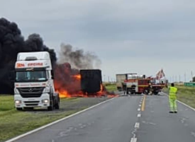 Grave siniestro en la ruta 7