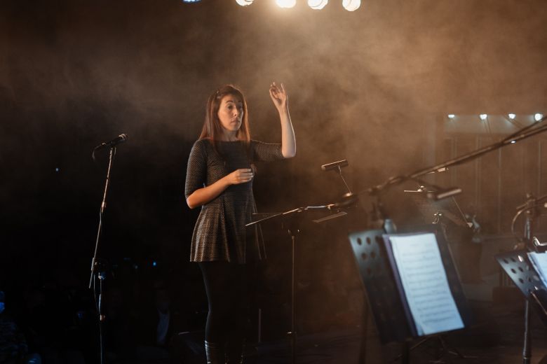 La música se trasladó al Salón de Banda Norte para continuar con el Otoño Polifónico