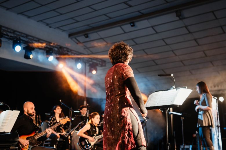 La música se trasladó al Salón de Banda Norte para continuar con el Otoño Polifónico