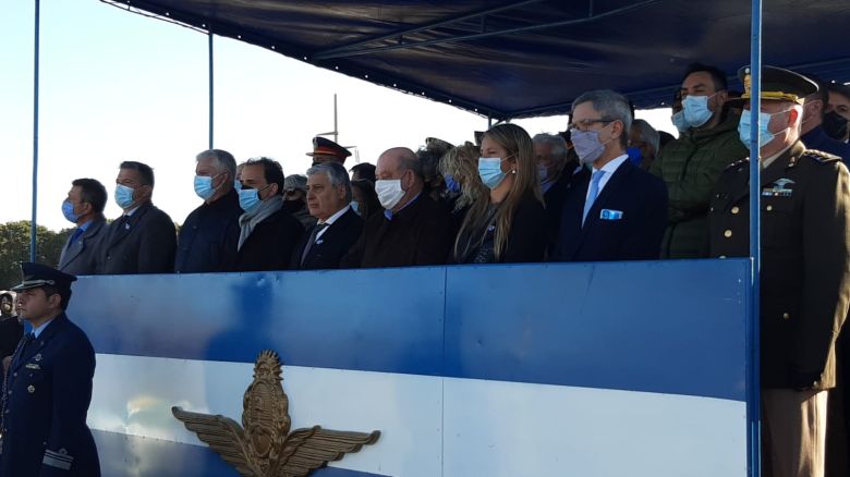 40° Aniversario de Malvinas: Llamosas y los intendentes del Gran Río Cuarto encabezaron los actos conmemorativos