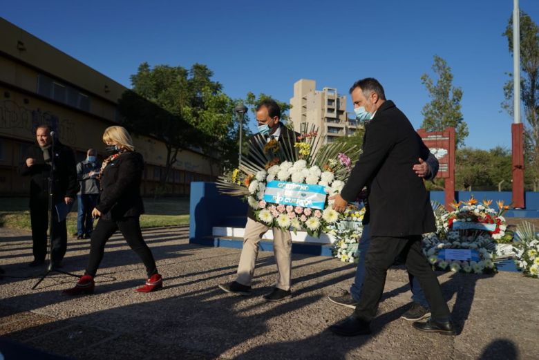 40° Aniversario de Malvinas: Llamosas y los intendentes del Gran Río Cuarto encabezaron los actos conmemorativos