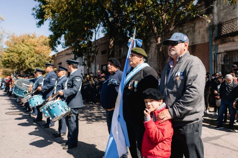 40° Aniversario de Malvinas: Llamosas y los intendentes del Gran Río Cuarto encabezaron los actos conmemorativos