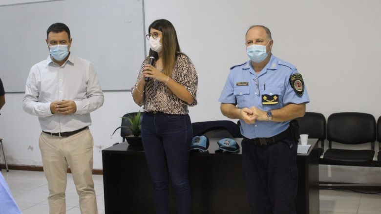 Se realizó un taller de formación para los agentes del Ente de Prevención Ciudadana