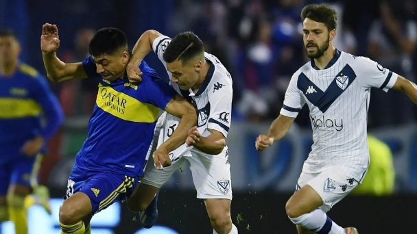 Vélez- Boca en la noche del sábado