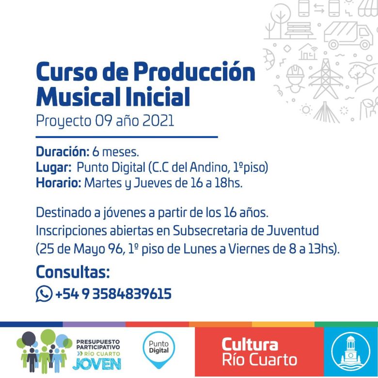 PP Joven: comienza el Curso de Producción Musical 