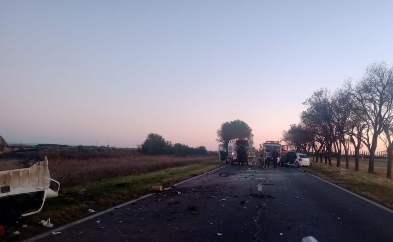 Un muerto y seis heridos en un siniestro vial en Ruta 35 