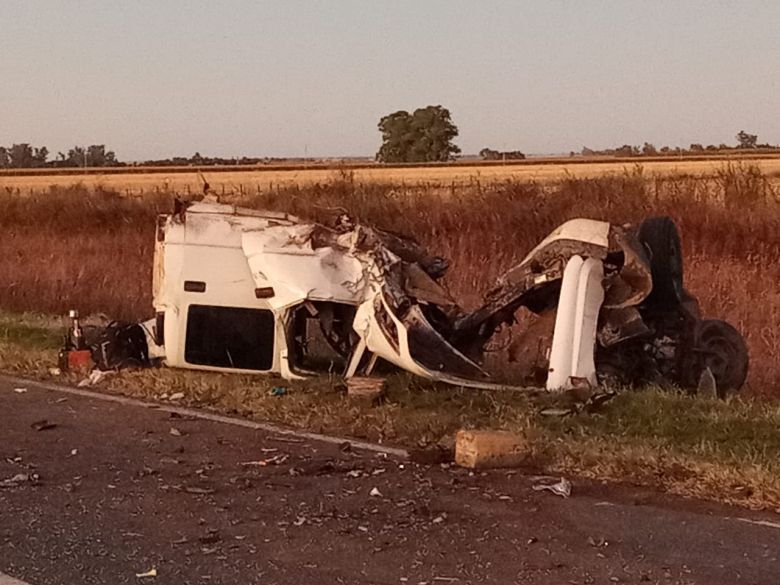 Un muerto y seis heridos en un siniestro vial en Ruta 35 