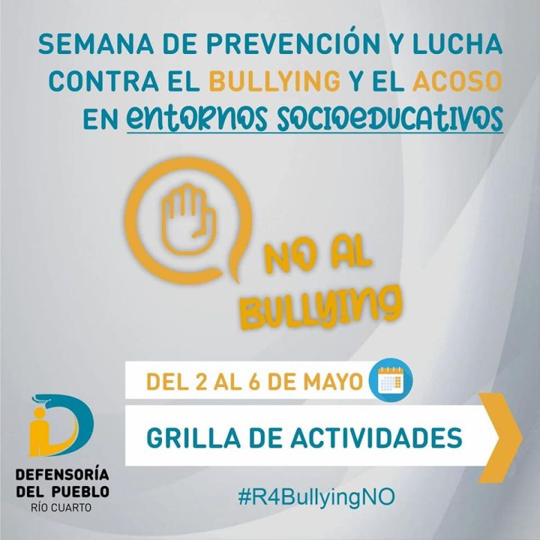 La Defensoría del Pueblo prepara una Semana de Prevención y Lucha contra el Bullying