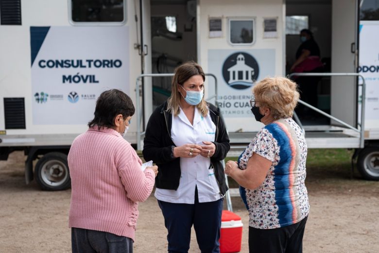 Jornada de vacunación en barrio Las Delicias