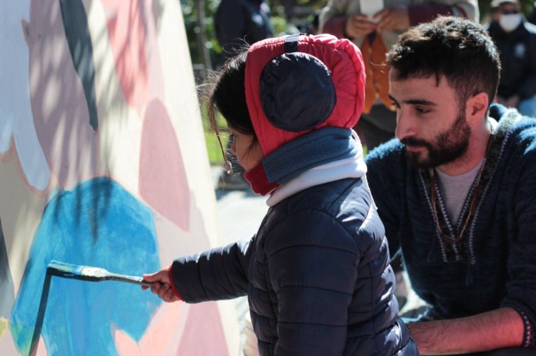 Obra Mural: “Sembrando la Cultura de la Paz”