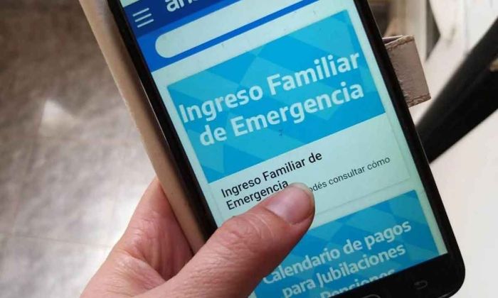 Actualización de datos para el IFE extraordinario: colas en ANSES porque colapsa la página