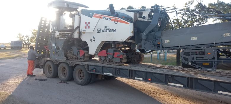 Todo listo para el comienzo de la primera etapa de la obra de repavimentación