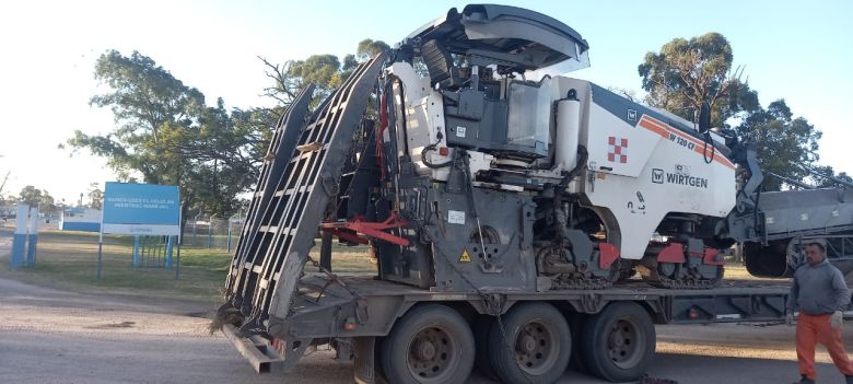 Todo listo para el comienzo de la primera etapa de la obra de repavimentación