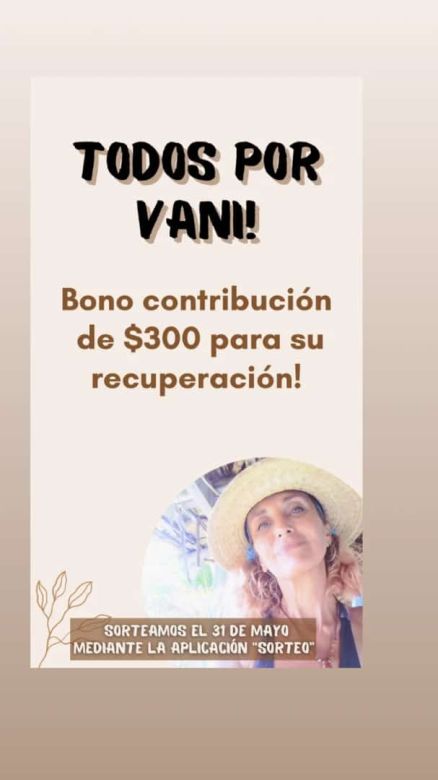 Todos por Vani, quien necesita ayuda para recuperarse