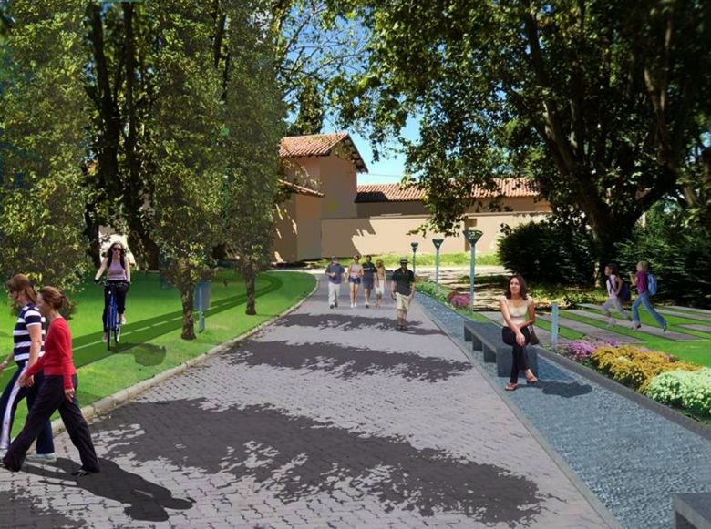 En julio finalizaría la primera parte de la obra del Parque del Sur