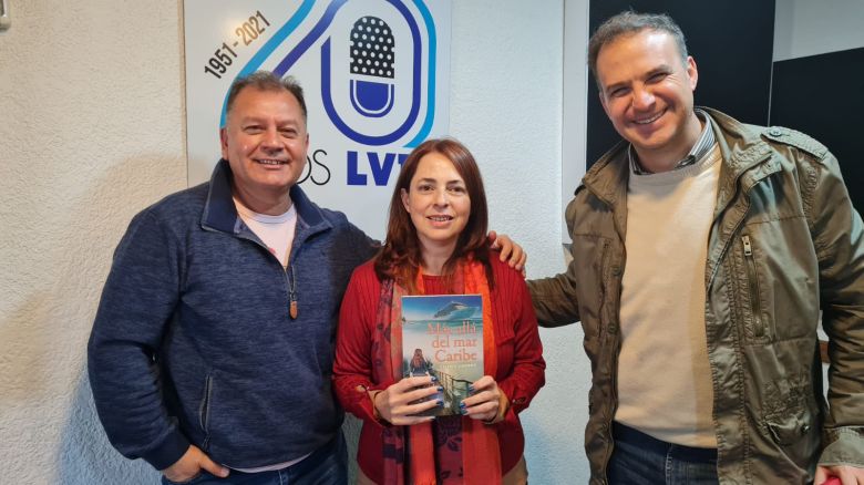 Valeria Limardo, escritora de Más Allá del Mar Caribe, en La Mañana del Limón