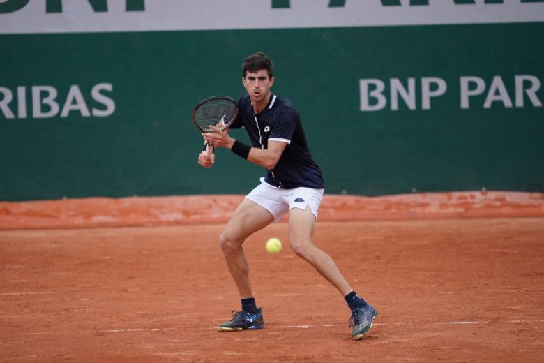 Derrota de Agamenone en Roland Garros