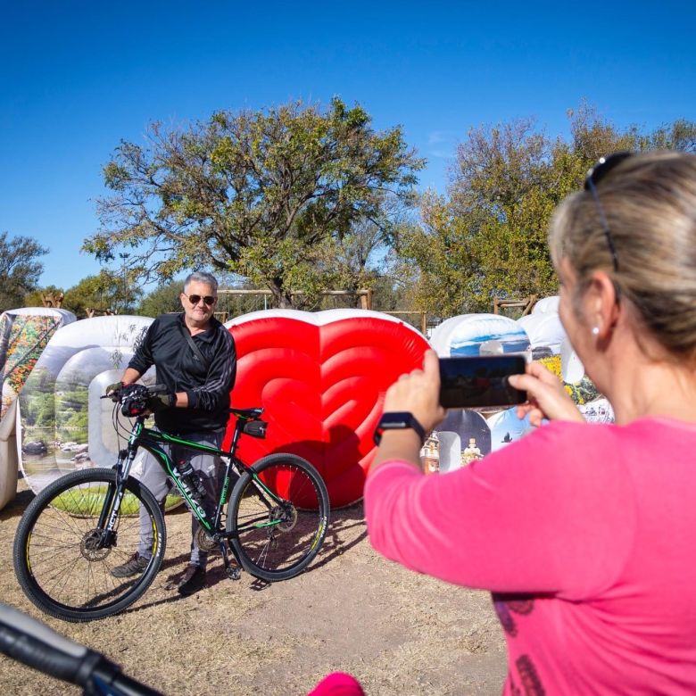 Cicloturismo: se realizó la primera edición por la Costanera Sur del Río Cuarto