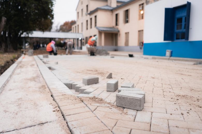 Avanza la construcción de un nuevo parque en el sur de la ciudad