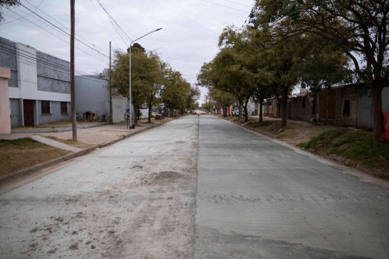 Plan de Pavimentación: avanzan las obras en Yapeyú y Aníbal Ponce