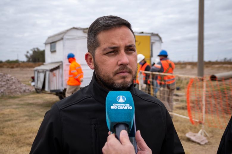 Colector Sur: avanza la obra que beneficiará a más de 16 mil vecinos