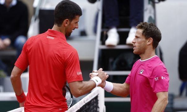 Schwartzman perdió ante Novak Djokovic y quedó eliminado