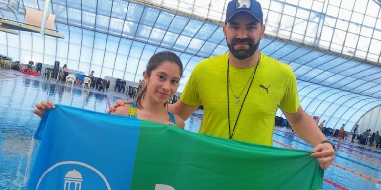 Catalina Álvarez mejoró sus tiempos en el Campeonato “Harold Barrios”