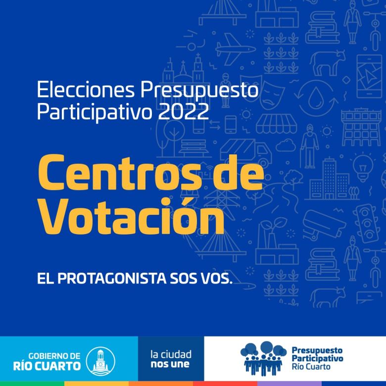 Elecciones Presupuesto Participativo 2022