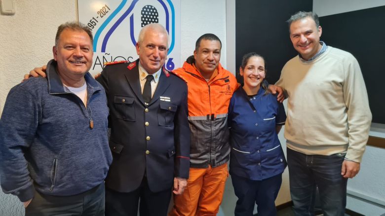 Día del bombero: Jésica y Ezequiel, y una gran historia detrás