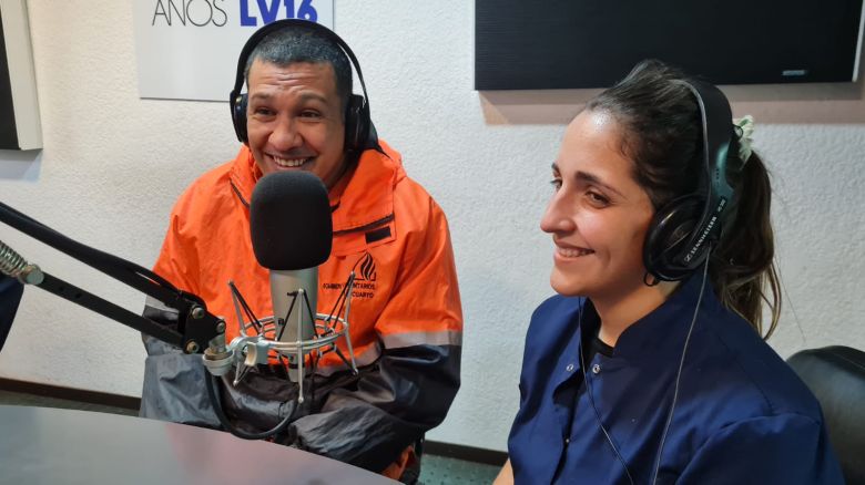 Día del bombero: Jésica y Ezequiel, y una gran historia detrás