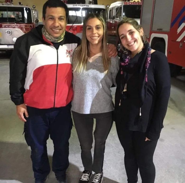 Día del bombero: Jésica y Ezequiel, y una gran historia detrás