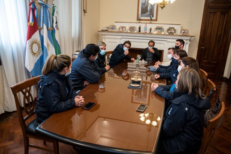 El sindicato de Obras Sanitarias distinguió el trabajo de Juan Manuel Llamosas 