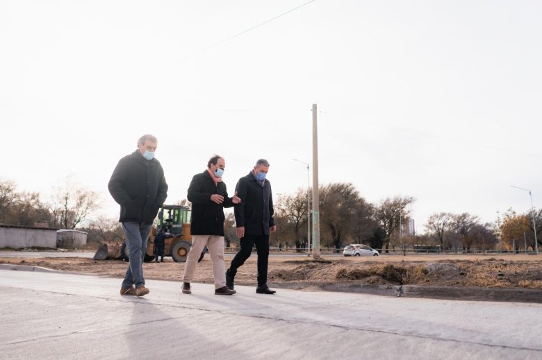 Llamosas: “el plan municipal de pavimentación avanza en cada sector de la ciudad”