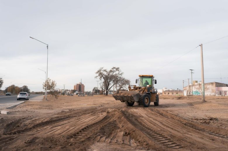 Llamosas: “el plan municipal de pavimentación avanza en cada sector de la ciudad”