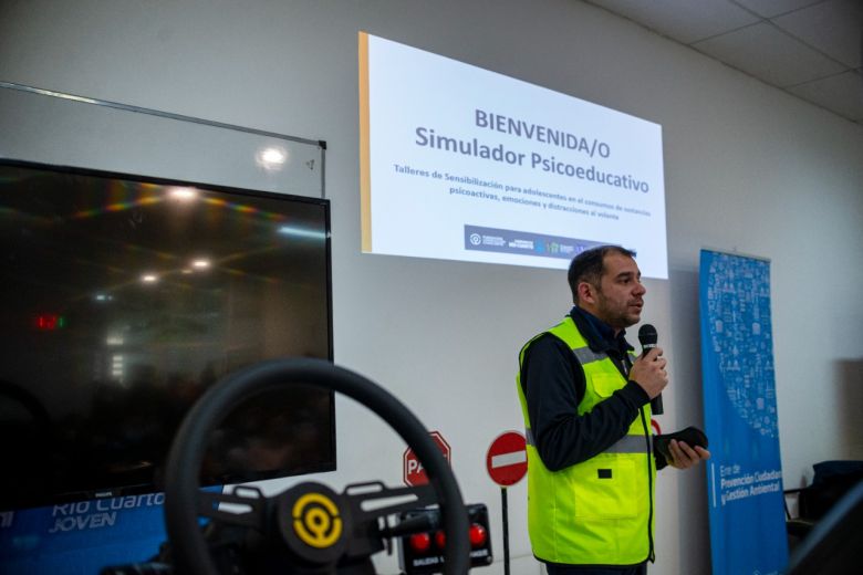 Se presentó el Simulador de Manejo que incorpora tecnología para la educación vial