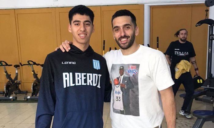 El sueño de entrenar a la par de  Campazzo