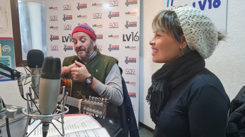 Trashumantes en el acústico de LMDL, con Deolinda Sosa y Sergio López