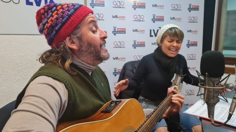 Trashumantes en el acústico de LMDL, con Deolinda Sosa y Sergio López